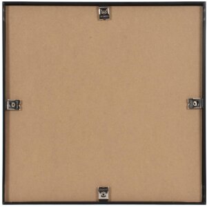 Henzo Marco de aluminio Portofino 30x30 cm negro