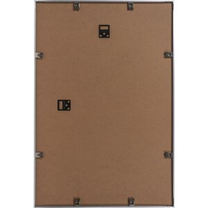 Henzo Marco de aluminio Portofino 30x45 cm plata con passepartout 20x30 cm