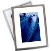 Henzo Marco de aluminio Portofino 30x45 cm plata con passepartout 20x30 cm