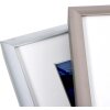 Henzo Marco de aluminio Portofino 30x45 cm plata con passepartout 20x30 cm