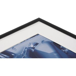 Henzo Marco de aluminio Portofino 30x45 cm negro