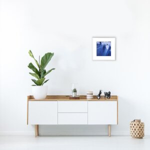 Henzo marco de aluminio Portofino 50x50 cm plata