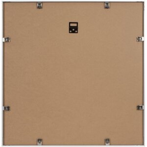 Henzo marco de aluminio Portofino 50x50 cm plata