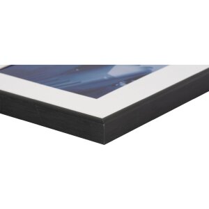 Henzo Marco de aluminio Portofino 40x60 cm negro