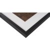 Marco de madera Jardin 70x100 cm negro