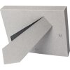 Portarretratos Passepartout 10x15 cm gris