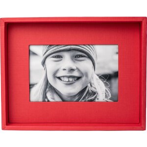Marco HNFD Passepartout 13x18 cm rojo