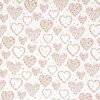 Papel de regalo Flores en el corazón