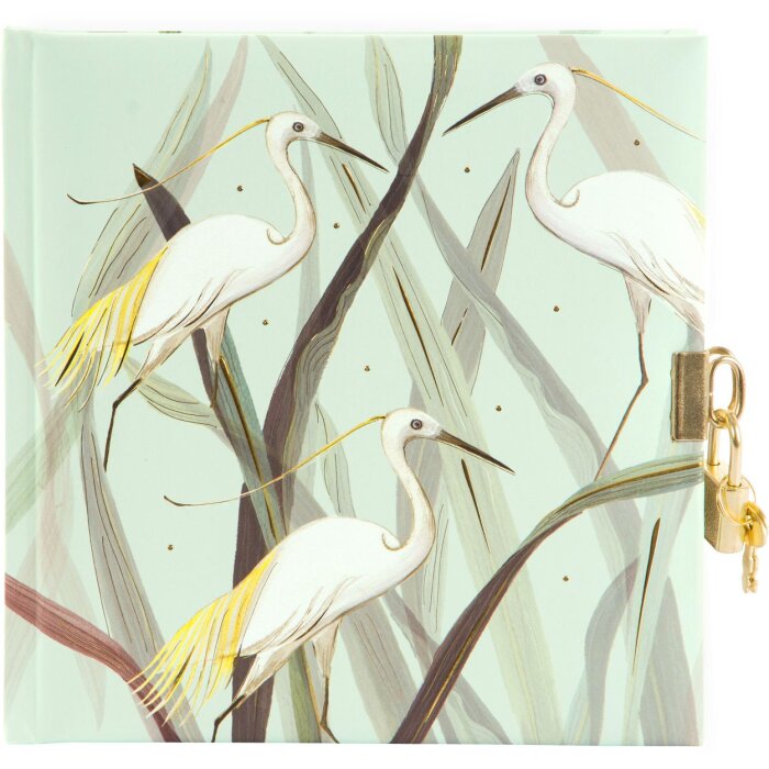 Diario Wild Life Garza con candado