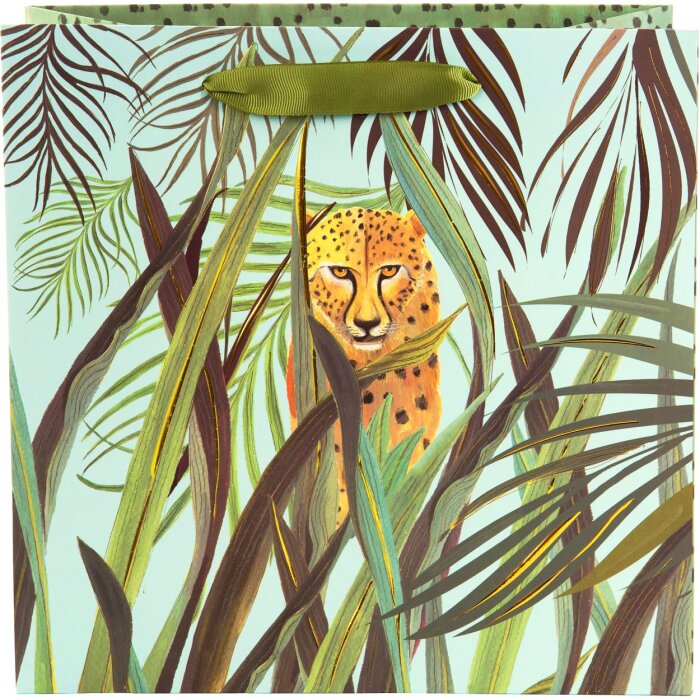 Bolsa de regalo Wild Life Leopard 27x13x33 cm