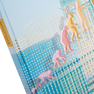 Cuaderno A5 Evolution 200 páginas punteadas