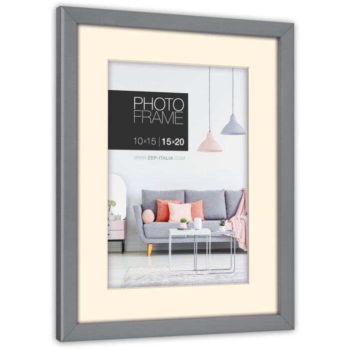 ZEP Marco Edison 10x15 cm gris