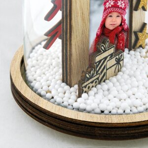 Hogun Decoración de Navidad con Marco 5x7 cm