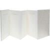 Lino Leporello 10x15 cm gris Passepartout Leporello