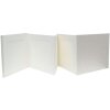 Lino Leporello 10x15 cm gris Passepartout Leporello