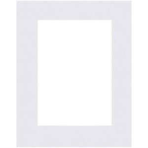 Passepartout 50x70 cm para 40x60 cm extra blanco