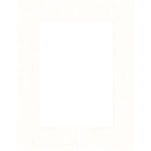 Passepartout 13x18 cm para fotos 9x13 cm blanco mate Deknudt