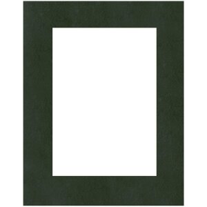 Passepartout 30x30 cm para 20x20 cm negro