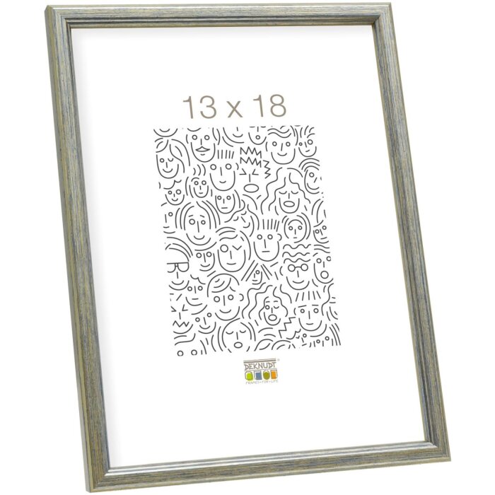 S236D1 Marco de madera plata 20x30 cm