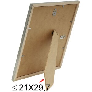 S236D1 Marco de madera plata 20x30 cm