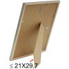S236D1 Marco de madera plata 20x30 cm