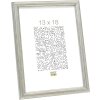 Marco de fotos de madera Deknudt S236D1 Plata 30x40 cm