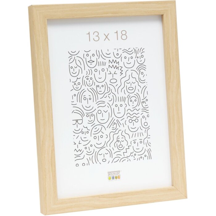 S43AH Deknudt Marco de madera 20x30 cm naturaleza
