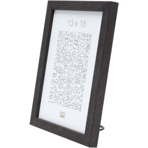 S43AH Marco de madera Deknudt 13x13 cm negro