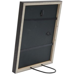 S43AH Marco de madera Deknudt 13x13 cm negro