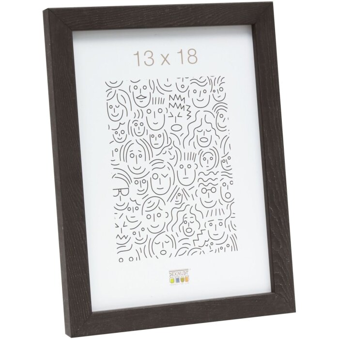 S43AH Marco de madera Deknudt 15x20 cm negro