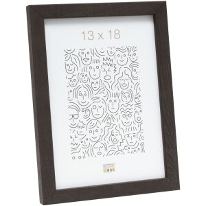 S43AH Marco de madera Deknudt 15x20 cm negro