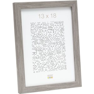 S43AH Marco de madera Deknudt 20x20 cm gris