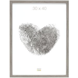 S43AH Marco de madera Deknudt 24x30 cm gris