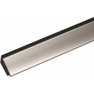 Marco de fotos de plástico Deknudt S45FD2 plateado 18x24 cm con vidrio antireflejos