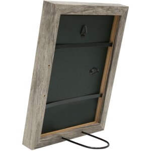 Marco de madera S45RH7AR gris-beige 13x18 cm Cristal antirreflejos