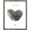 Marco de madera S45RH7AR gris-beige 20x25 cm cristal antirreflejos