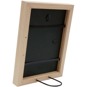 Marco de madera Deknudt S45RJ1AR roble claro 15x20 cm cristal antirreflejo