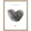 Marco de madera S45RJ1AR roble claro 30x40 cm cristal antirreflejo