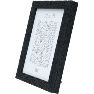 Marco de madera S45RL negro 40x50 cm