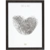 Marco de madera S45RL negro 40x50 cm