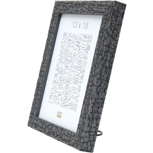 Marco de madera S45RL gris 20x20 cm