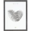 Marco de madera S45RL gris 20x20 cm