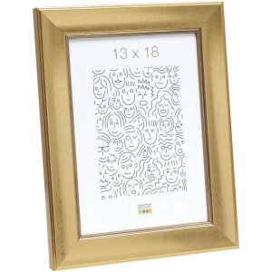 Marco de madera S45YA1 oro 20x30 cm cristal normal