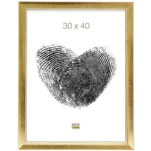 Marco de madera S45YA1 oro 10x15 cm cristal antirreflejos