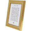 Marco de madera S45YA1 oro 10x15 cm cristal antirreflejos