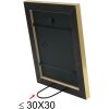 Marco de madera S45YA1 oro 10x15 cm cristal antirreflejos