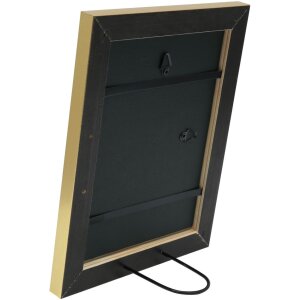 Marco de madera S45YA1 dorado 30x40 cm Cristal antirreflejos