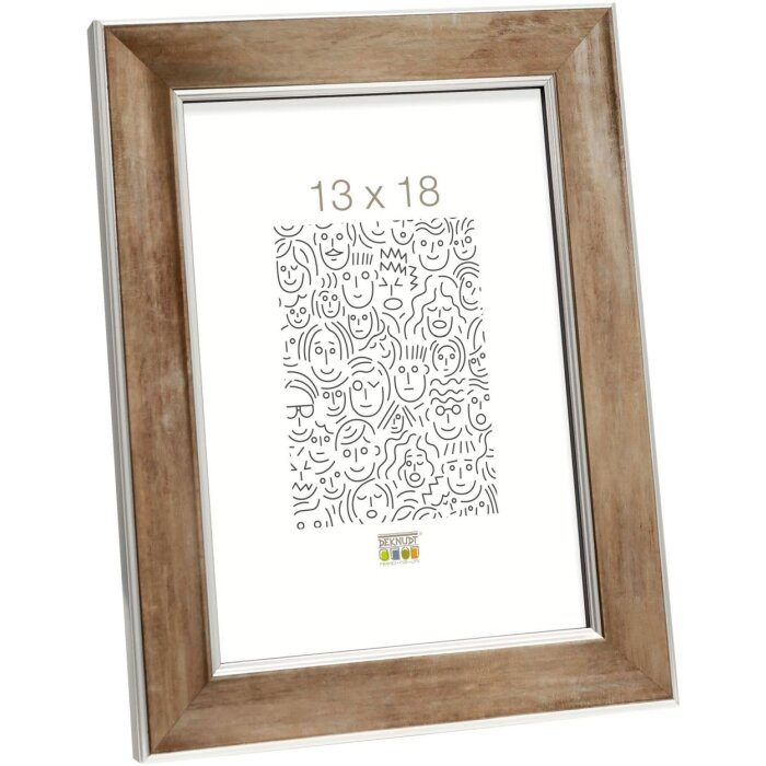 Marco de madera S45YD bronce 20x30 cm Cristal antirreflejo