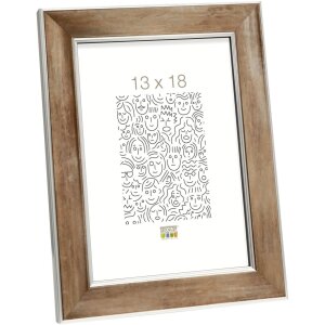 Marco de madera S45YD bronce 20x30 cm Cristal antirreflejo