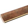 Marco de madera S46EA3 borde dorado 15x15 cm cristal antirreflejos